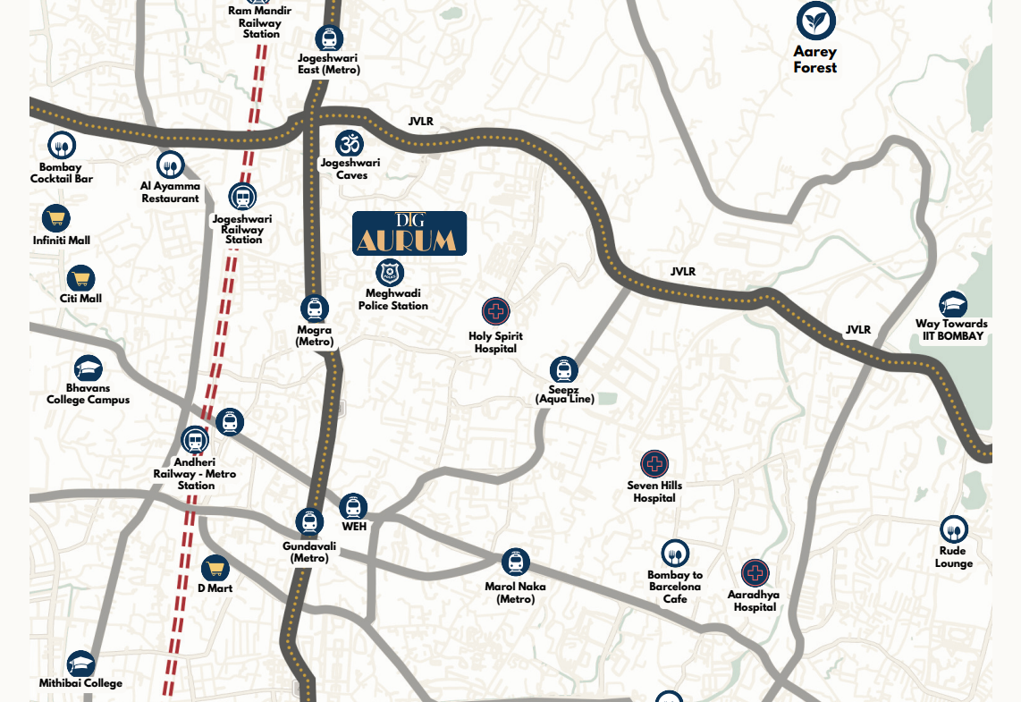 DTG Aurum Jogeshwari east connective